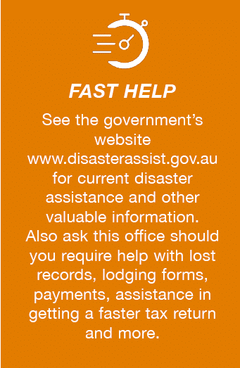 Natural Disasters and Help with Your Tax- Fast Help